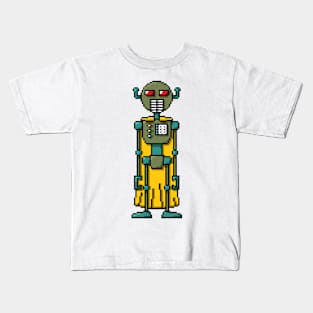 Pixel Robot 065 Kids T-Shirt